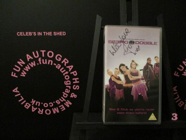 Jo O'Meara - 'S Club: Seeing Double' Authentic Autographed Video Cover (3)