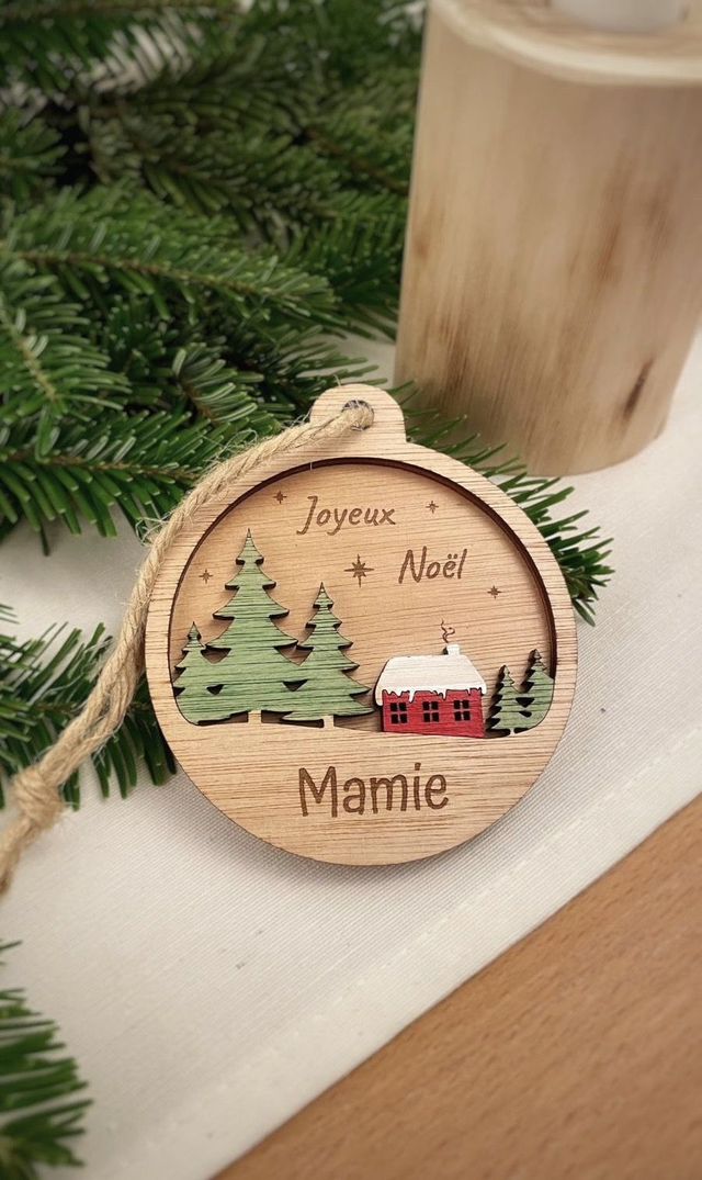 🎨 Joyeux Noël - Prénom