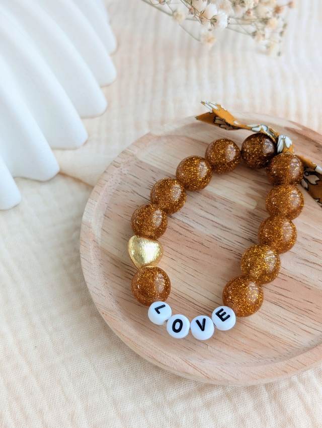 Bracelet Liberty Glowy Doré adulte 