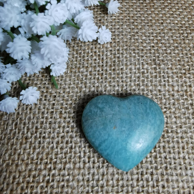 pierre cœur amazonite 