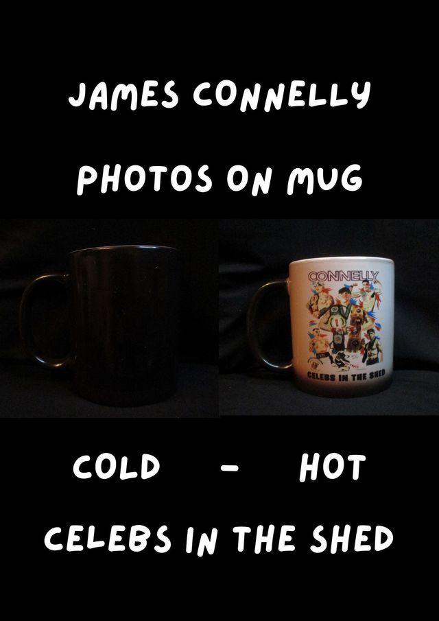 James 'The Truth' Connelly Colour Changing Mug (Bare Knuckle Boxer)