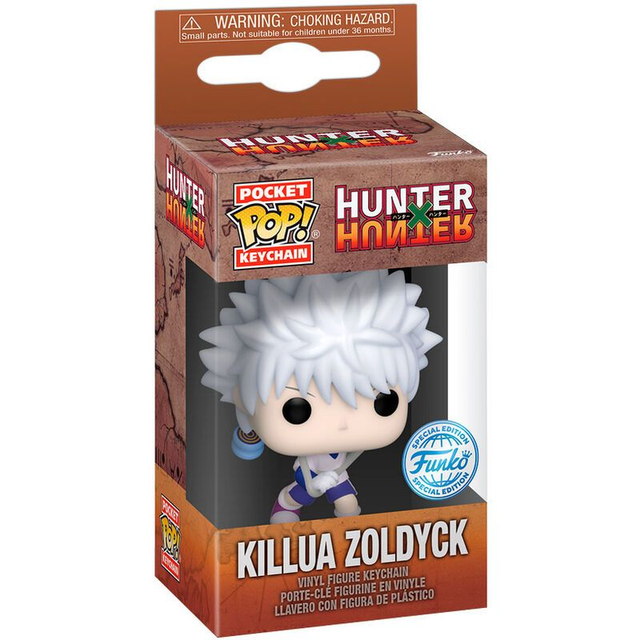 Killua Zoldyck - Hunter x Hunter - Pocket Pop Keychain Esclusiva ⚡️😼