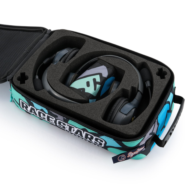 Headset Graffiti Blue bag