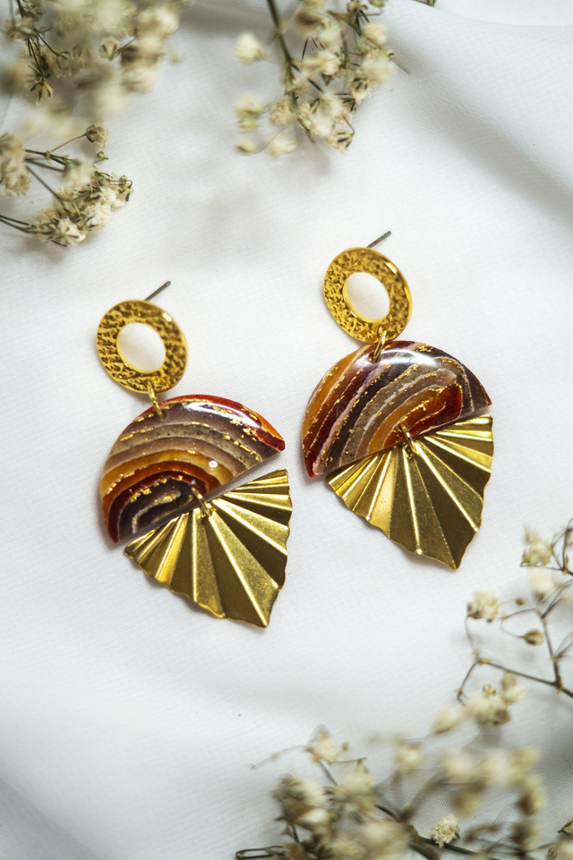 Coloris acacia - Boucles Malo