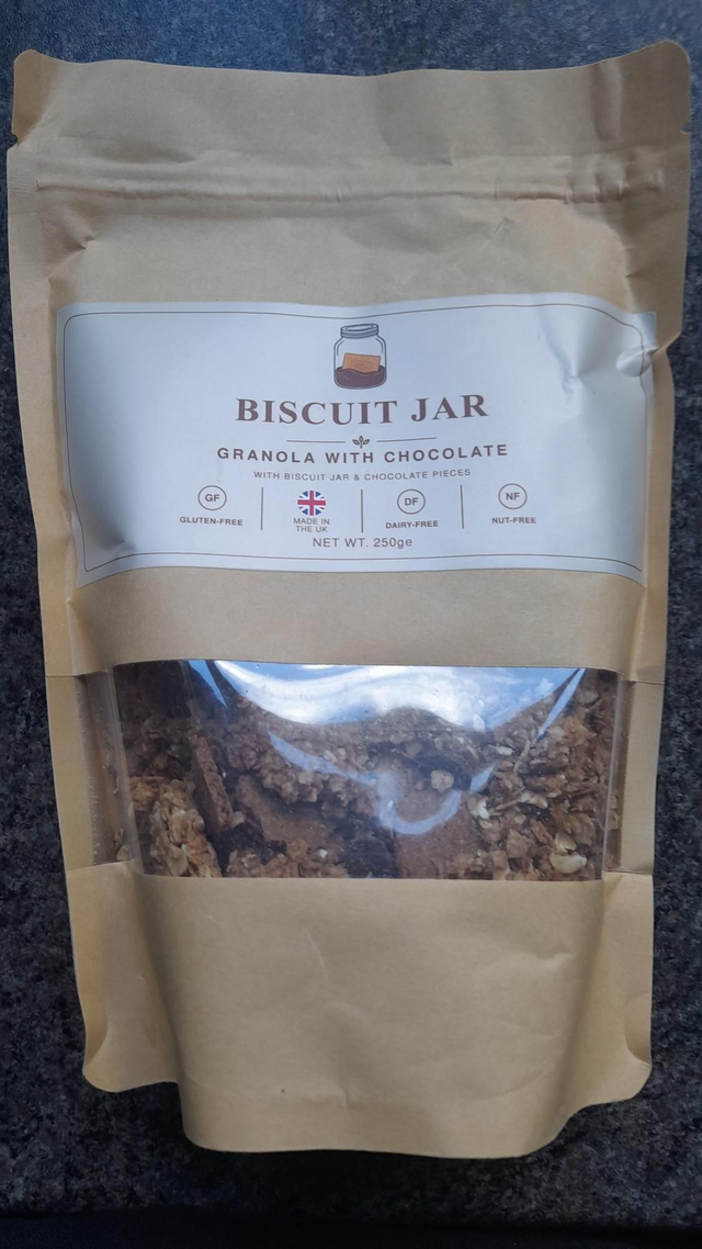 Biscuit Jar Chocolate Granola