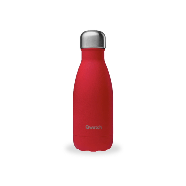 Gourde Isotherme - Granite Rouge (260ml) - Qwetch