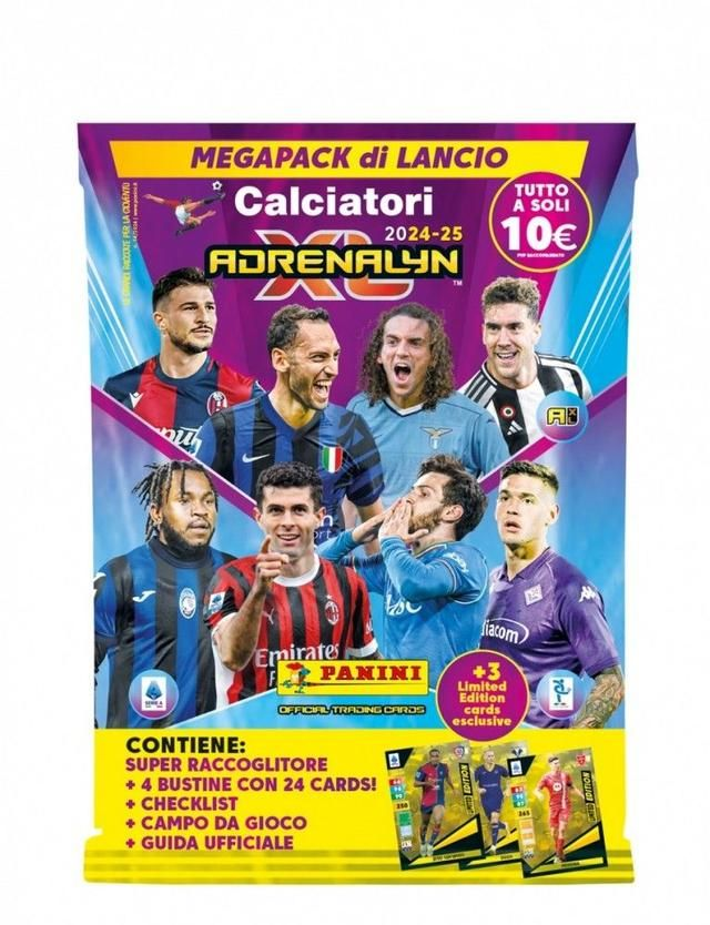 Panini Italian League 2025 Cards Mega Starter Set