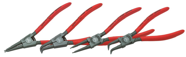 NWS 793 Sicherungsringzangen-Satz, 4-teilig