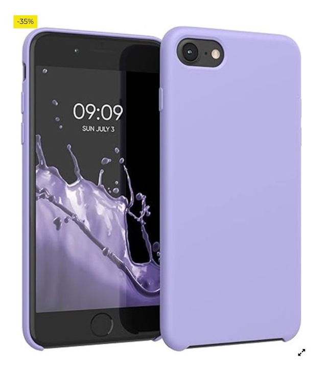 kwmobile Carcasa Compatible con Apple iPhone SE (2022) / iPhone SE (2020) / iPhone 8 / iPhone 7 