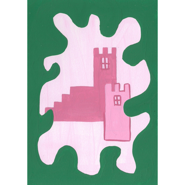 Château dans son trou de verdure bis