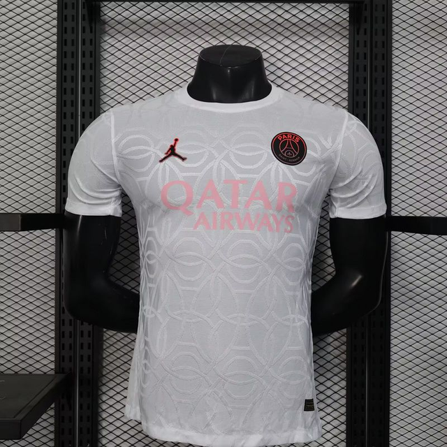 Camiseta 3ª Paris Saint-Germain - JORDAN  (BLANCA) - Versión Jugador- 25-26