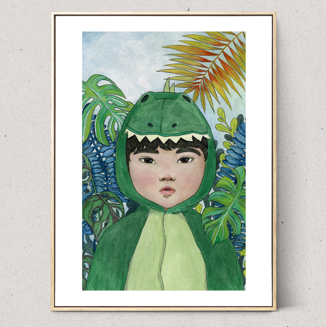 T-Rex - Impression A5