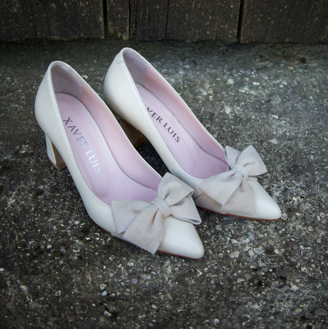 Pump mit Blockabsatz