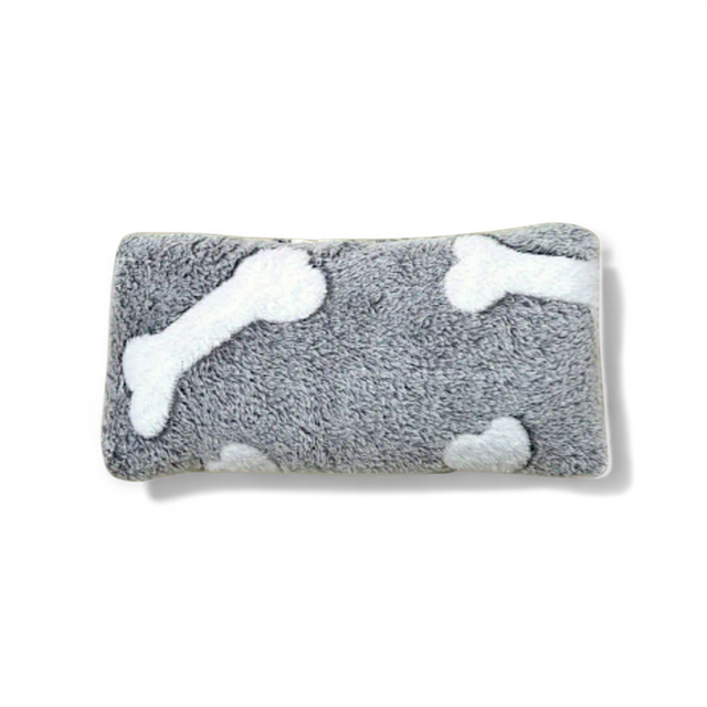 Bone Bliss – Kuscheliges Hundekissen mit Knochenmuster