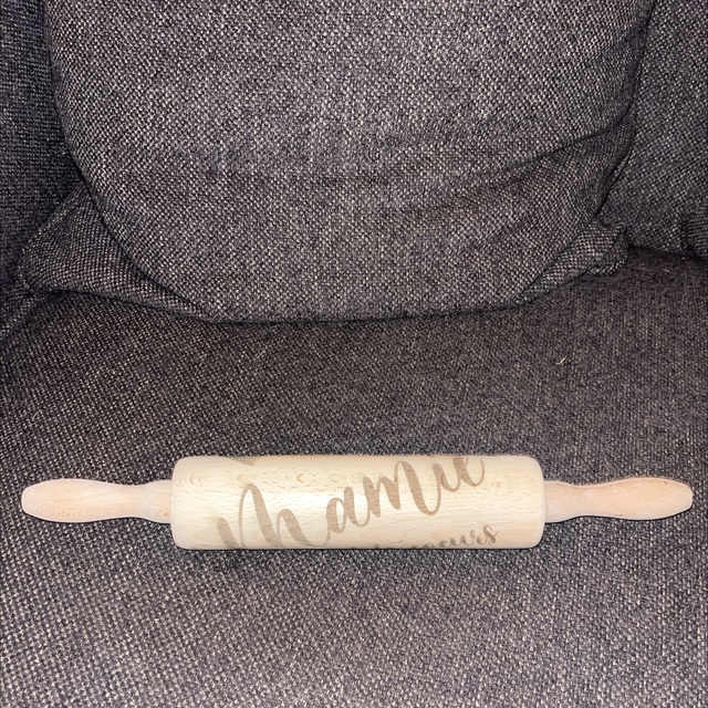 Rouleau à tarte Mamies et ses petits cœurs 