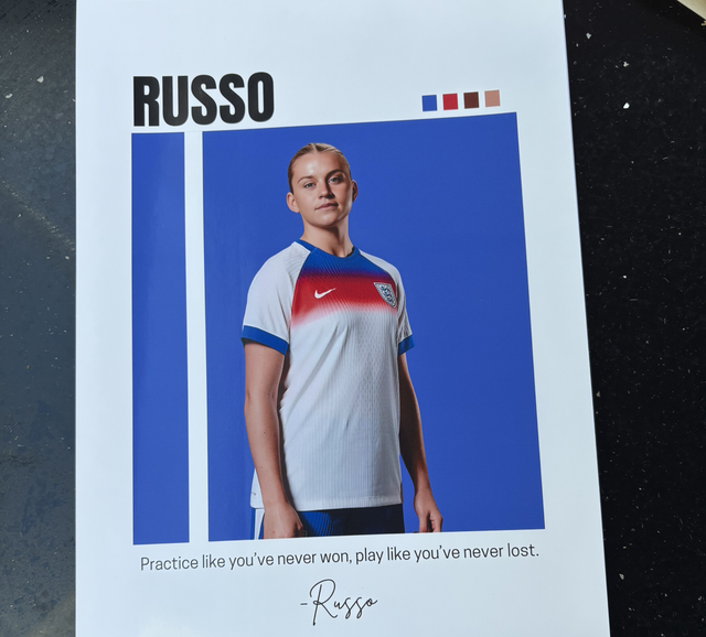 Alessio Russo A4 Poster