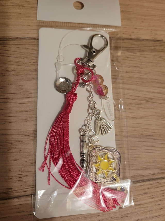 Bijou de sac argenté - Raiponce