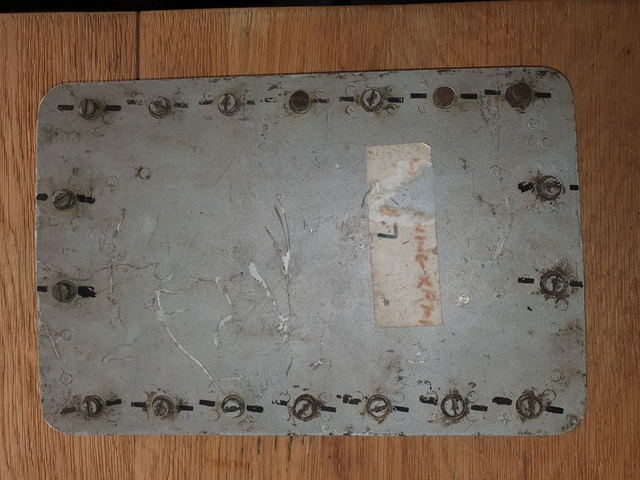 Genuine Lightning aircraft panel