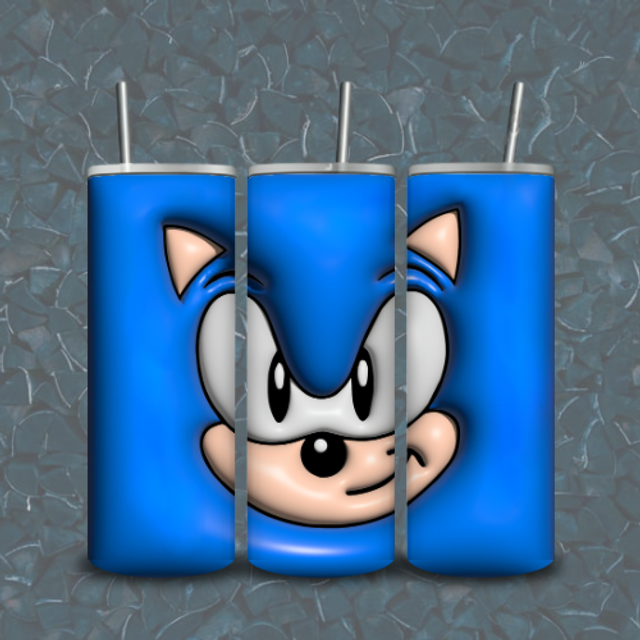 Tumbler 3D Sonic 