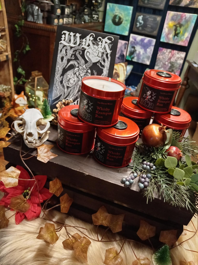 Whitby Krampus Run Candle