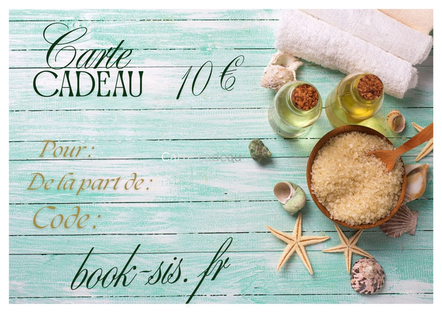 Carte cadeau 10 €