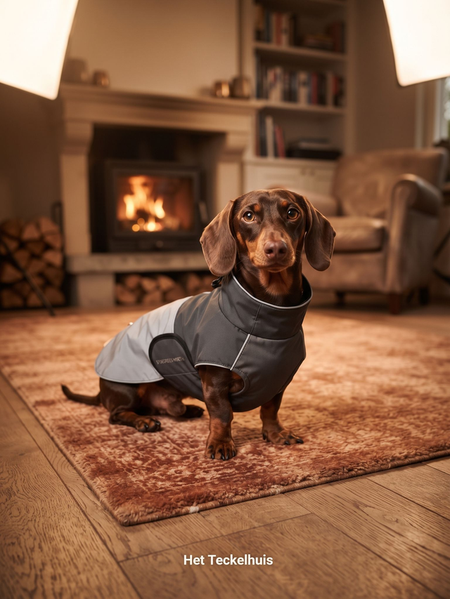 RefleReflectivective coat kit grey