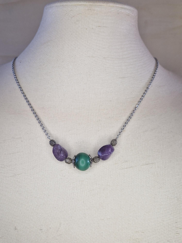 Améthyste, Malachite / 053