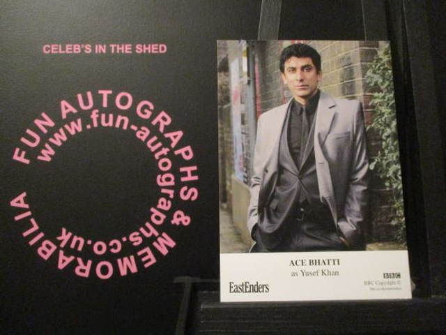 Ace Bhatti (Yusef Khan) Original EastEnders Cast Card