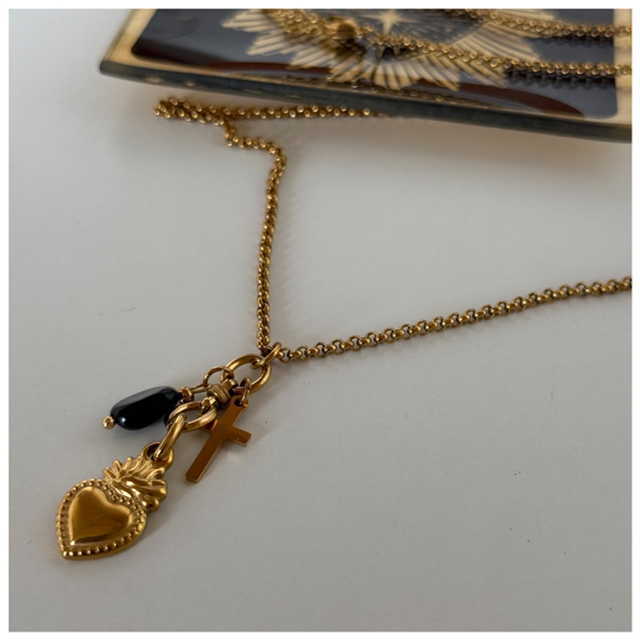 Collier multi pampilles ex voto 