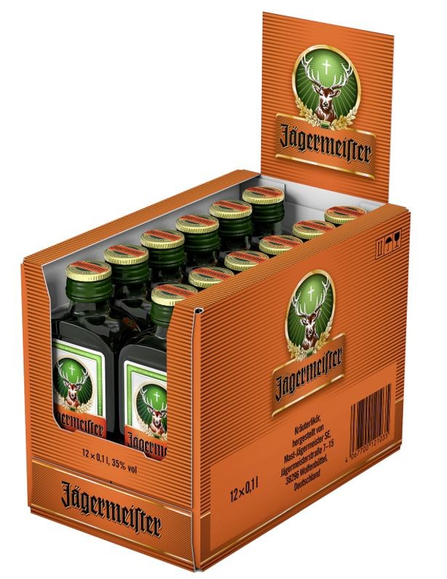 Jägermeister 35% 0,10l (12 x 0,1 L)