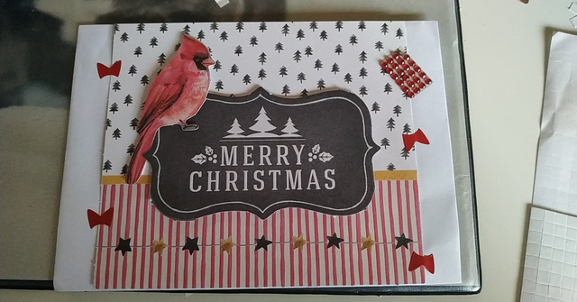 Enveloppe cadeaux ' Merry christmas"