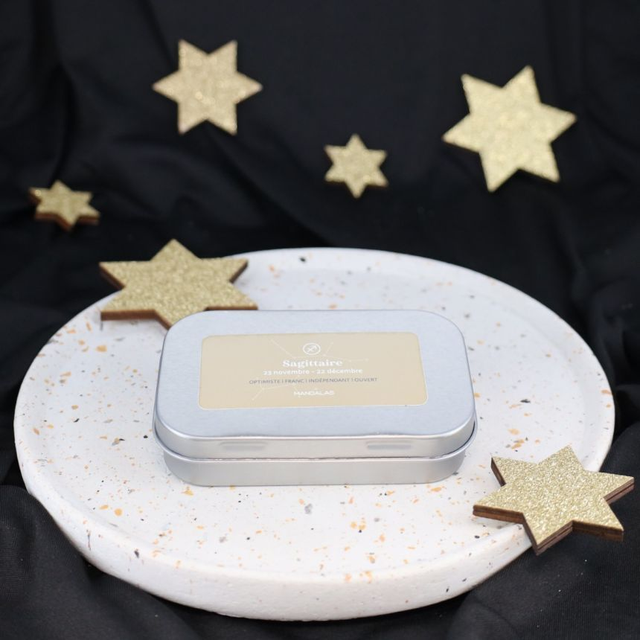 Box Astro Sagittaire - Lapis lazuli, améthyste, obsidienne