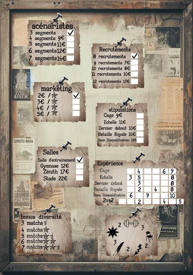 Pro Booker : bloc "bureau du booker"