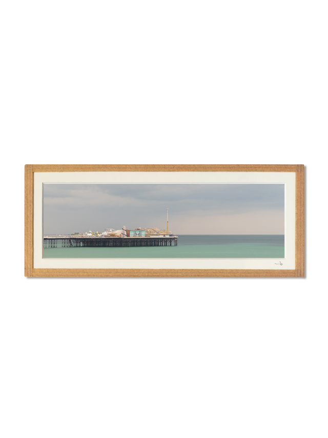 Brighton #2 tirage photo encadré