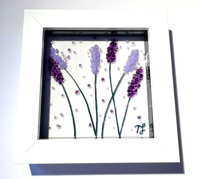 Lavenders Artwork in Standing frame