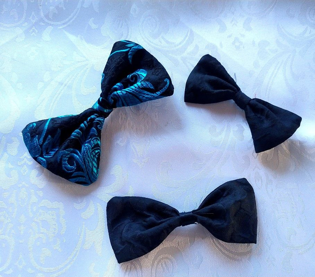 Barrette noeud polyester