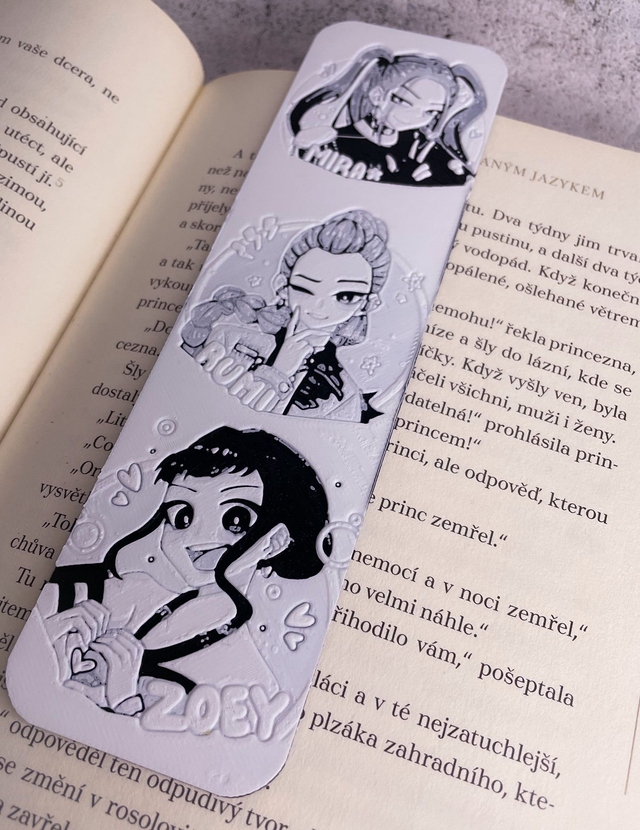 Záložka Anime Huntrix