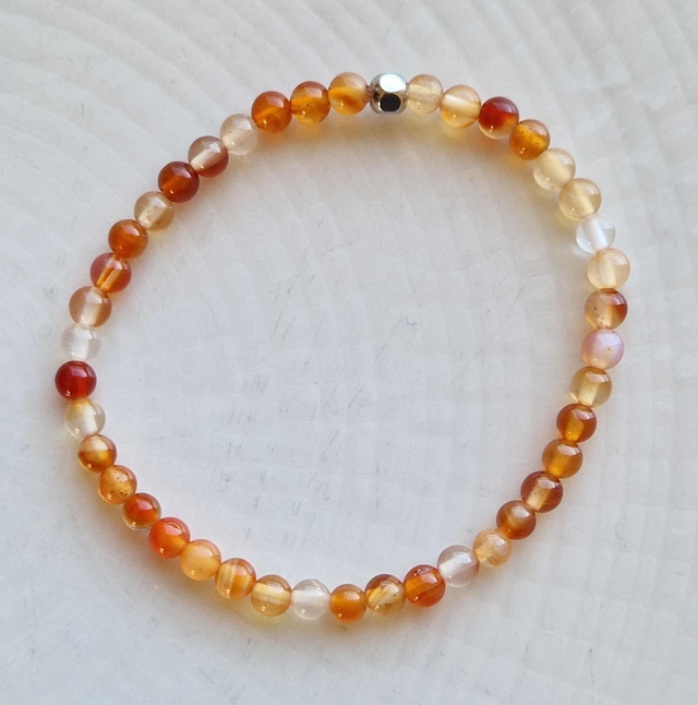 Bracelet CORNALINE 4mm