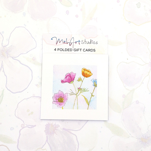 Folded Gift Cards - Pack of 4