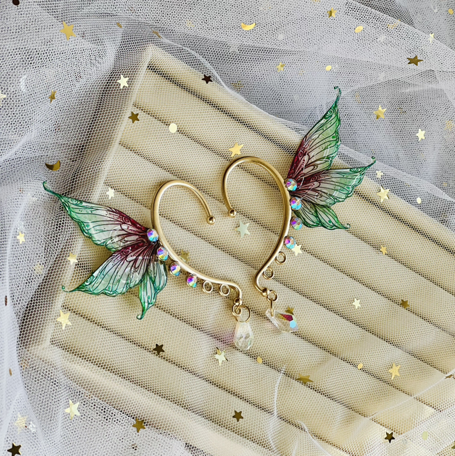 Écho des sirène vertes - earcuff