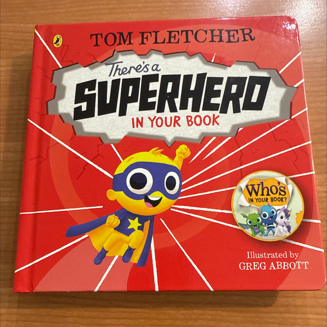 There’s a super hero in your book