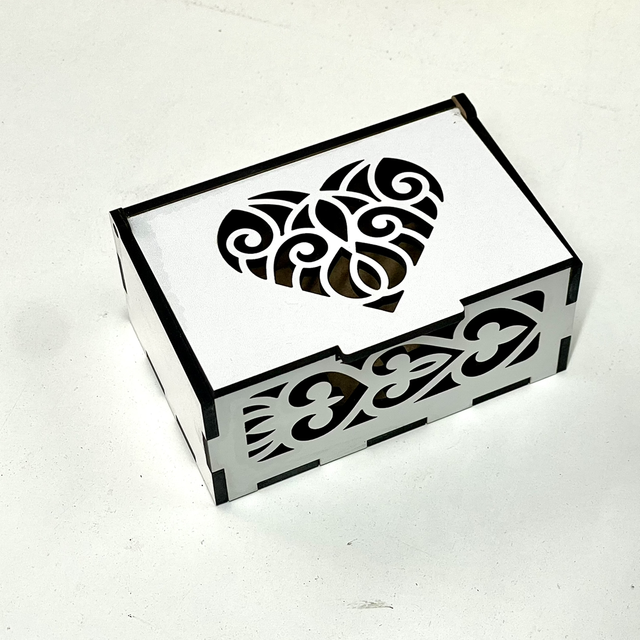 Guarda jóias Coração 