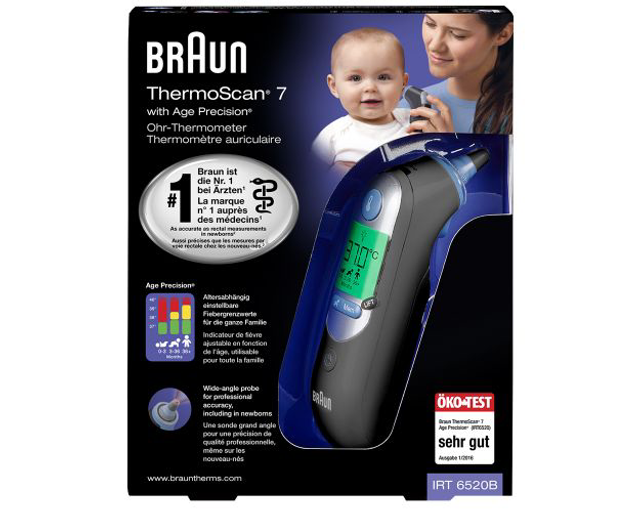 Braun ThermoScan® 7 with Age Precision® - Black