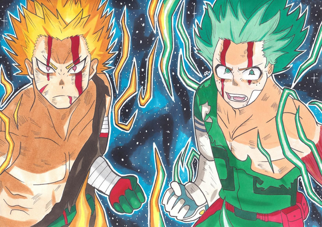 MHA - Deku et Bakugo 
