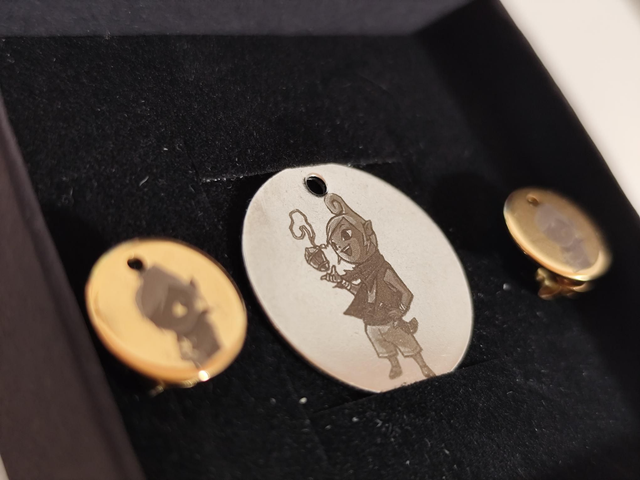 Médaillon Tétra Zelda The Wind Waker