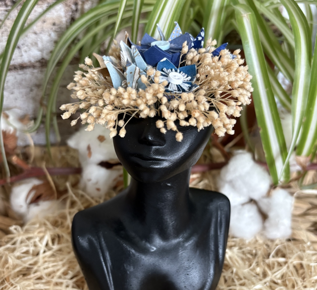 Mini vase Lola en jesmonite noir