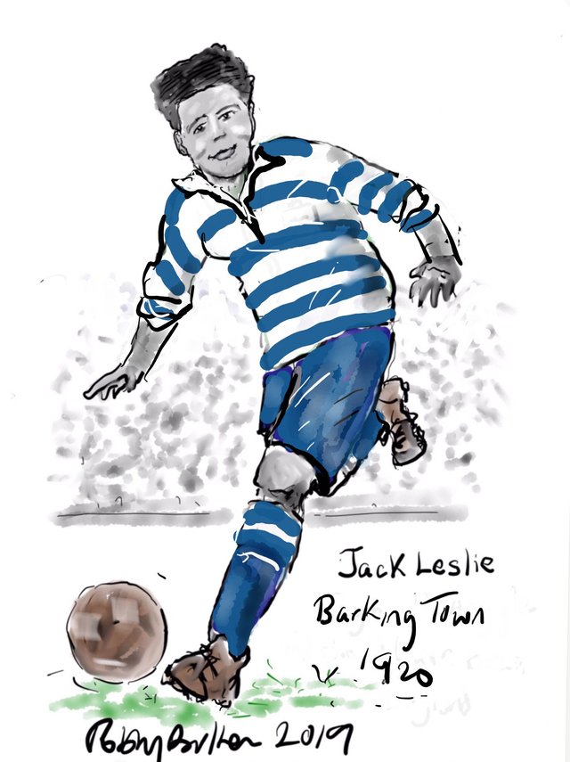 Rob Bullen Signed Ltd. Edition Jack Leslie Print (Barking)