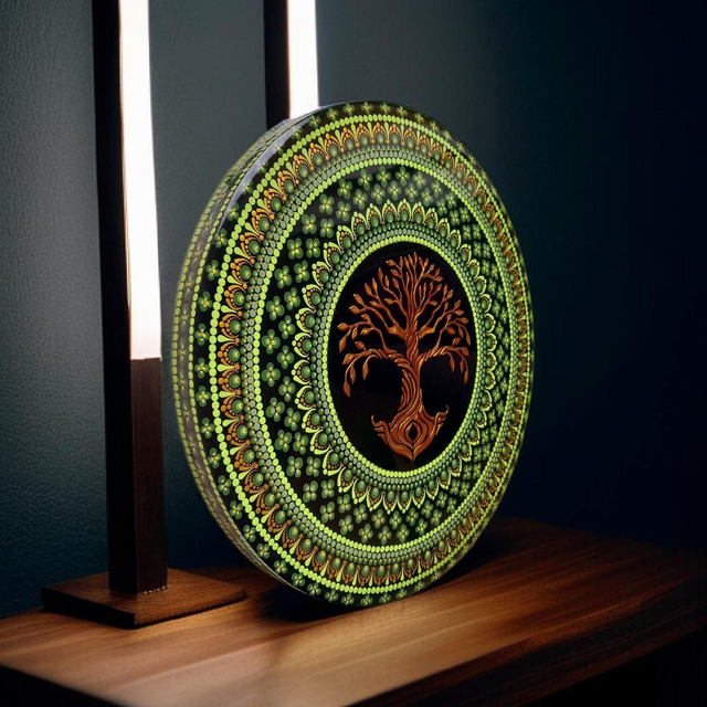 Décoration Murale - Tableau Mandala Arbre de vie