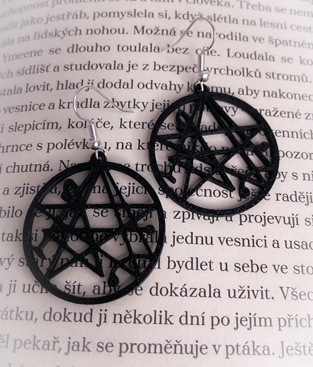 Náušnice Necronomicon