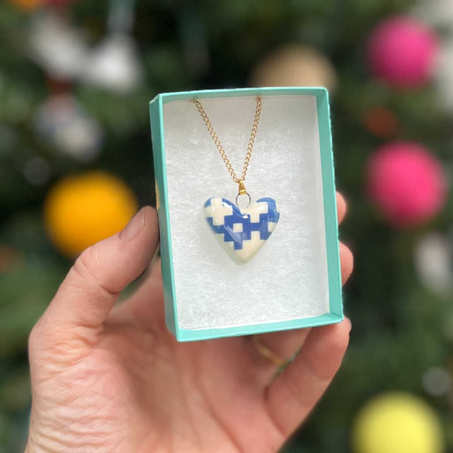 Welsh Heart Necklace